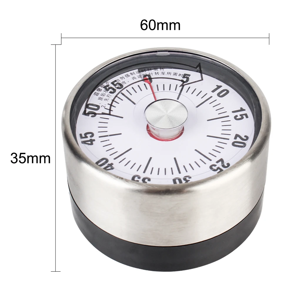 Timer Da Cucina Meccanico Da 1 Ora Per Cucinare, Cuocere, Allarme Di - Foto 10