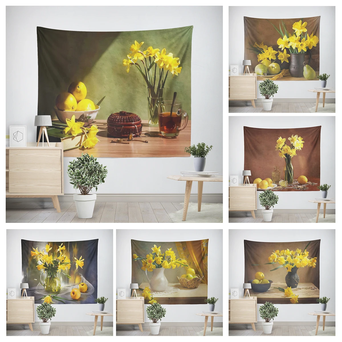 

Домашние украшения, картина маслом, стильный декор для комнаты, настенный гобелен, в эстетике спальни, настенное искусство, большой тканевый настенный гобелен