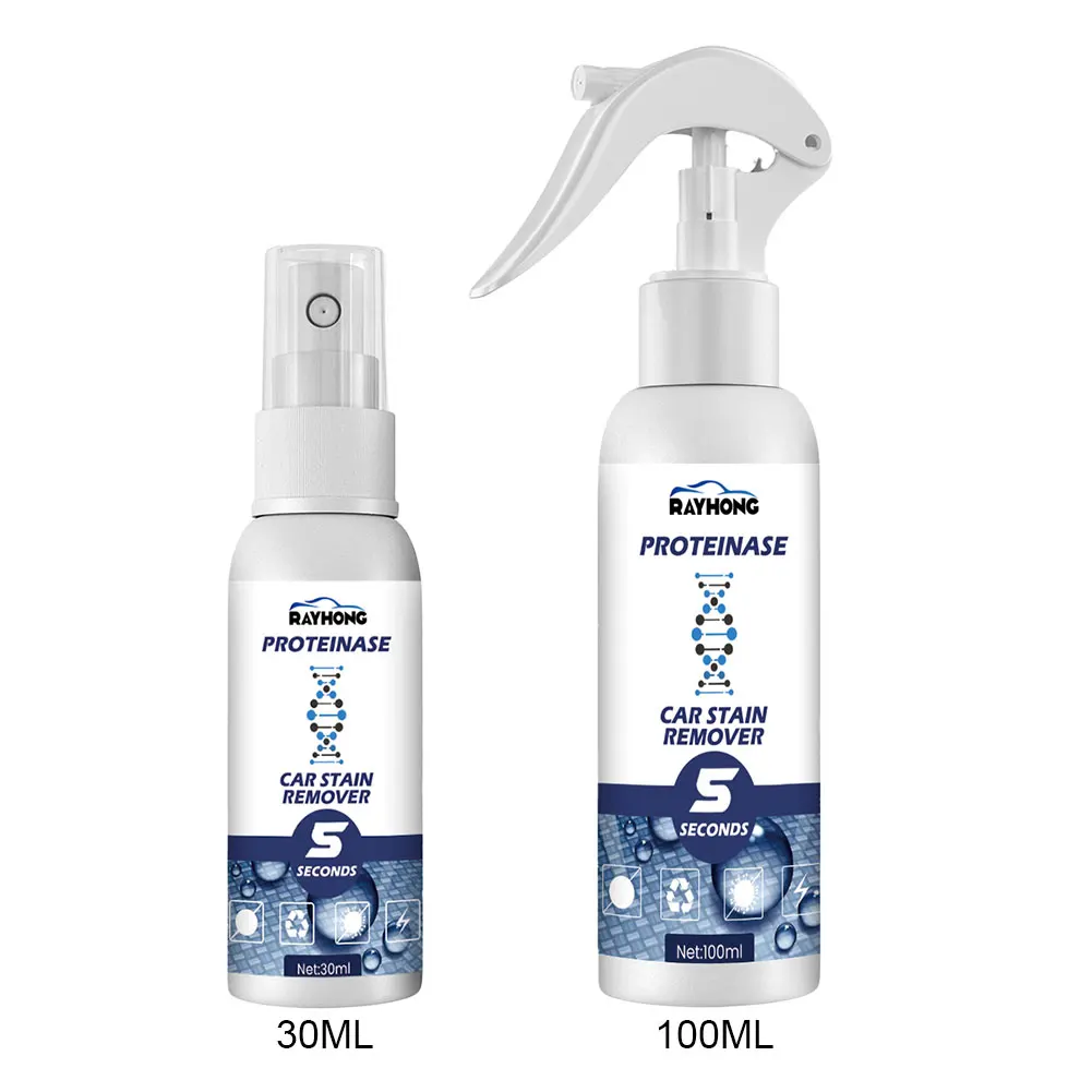 Car Interior Cleaning Agent Multipurpose Car Stain Remover Auto Interior Cleaning Tools Auto Roof Dash Cleaning Car Supplies - Image 3