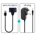 USB3.0A With UK Plug