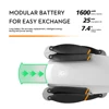 EBOYU S6S MINI GPS RC Drone Brushles Motor 5G WIFI FPV Drone 4K HD Cam 25mins Flight Time Foldable RC Drone Quadcopter Toy RTF 3