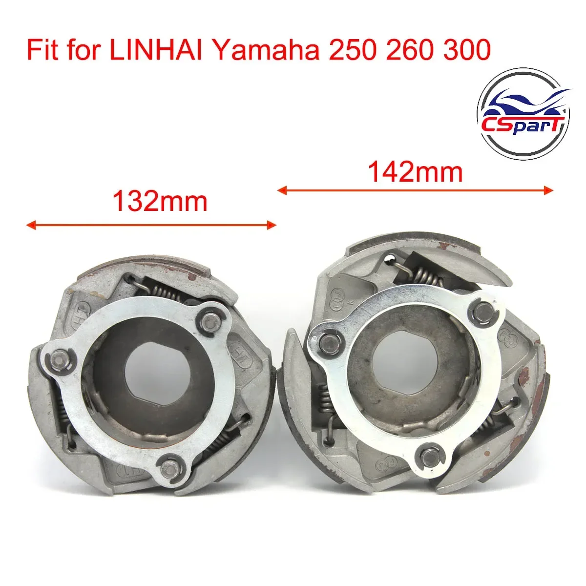 Фото Сцепление 132 мм 142 мм MAJESTY LINHAI 250 260 300 YP250 JL250 LH300 Buyang Feishen Gsmoon Linhai Sym Citycom GTS 250i 300i №1