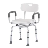 Rotatable Bath Chair  High LoadBearing NonSlip Shower Stool with Thickened Aluminum Alloy for Elderly Comfort Shower Seat  Best 1