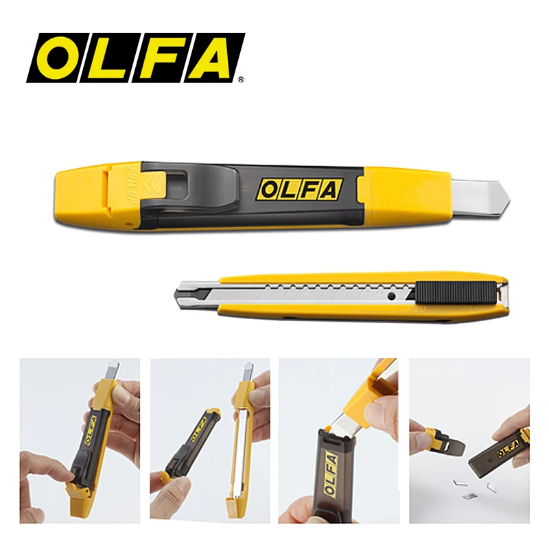 OLFA 9mm 1-Blade Retractable Utility Knife (Snap-Off Blade) in the