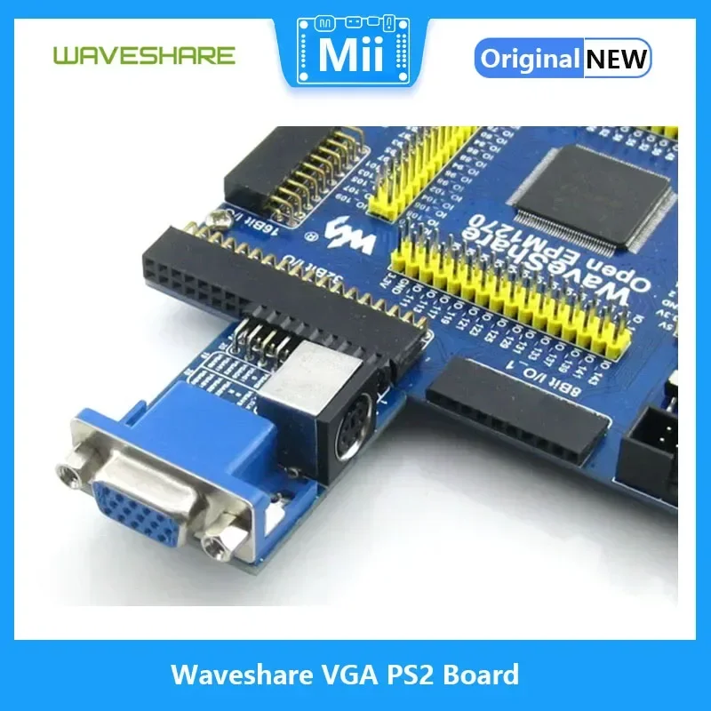 

Waveshare VGA PS2 Board Accessory board for testing VGA PS2 interfaces control interface