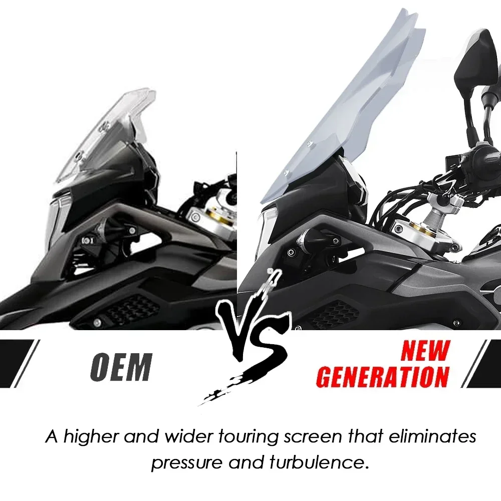 Motorcycle Windshield For BMW G310GS-WindScreen Windshield Viser VIsor G 310 GS G 310GS Double Bubble Screen Deflector Motorcycle Accessorie