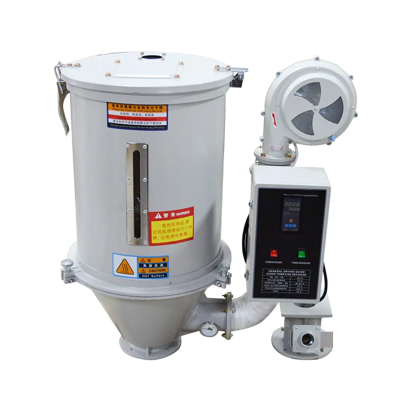 

50kg Digital Plastic Dryer Drying Machine For Granular Hopper Oven Plastic Injection Molding Machine Tools