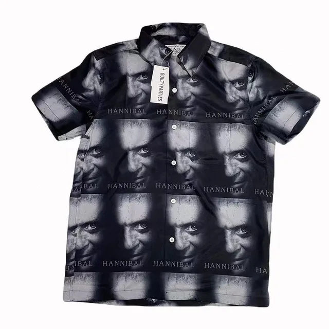 2022 Summer Casual Full Printing WACKO MARIA Shirt Men Women High 直販卸売り MARIA WACKO 22 HANNIBAL SHIRT HAWAIIAN / シャツ