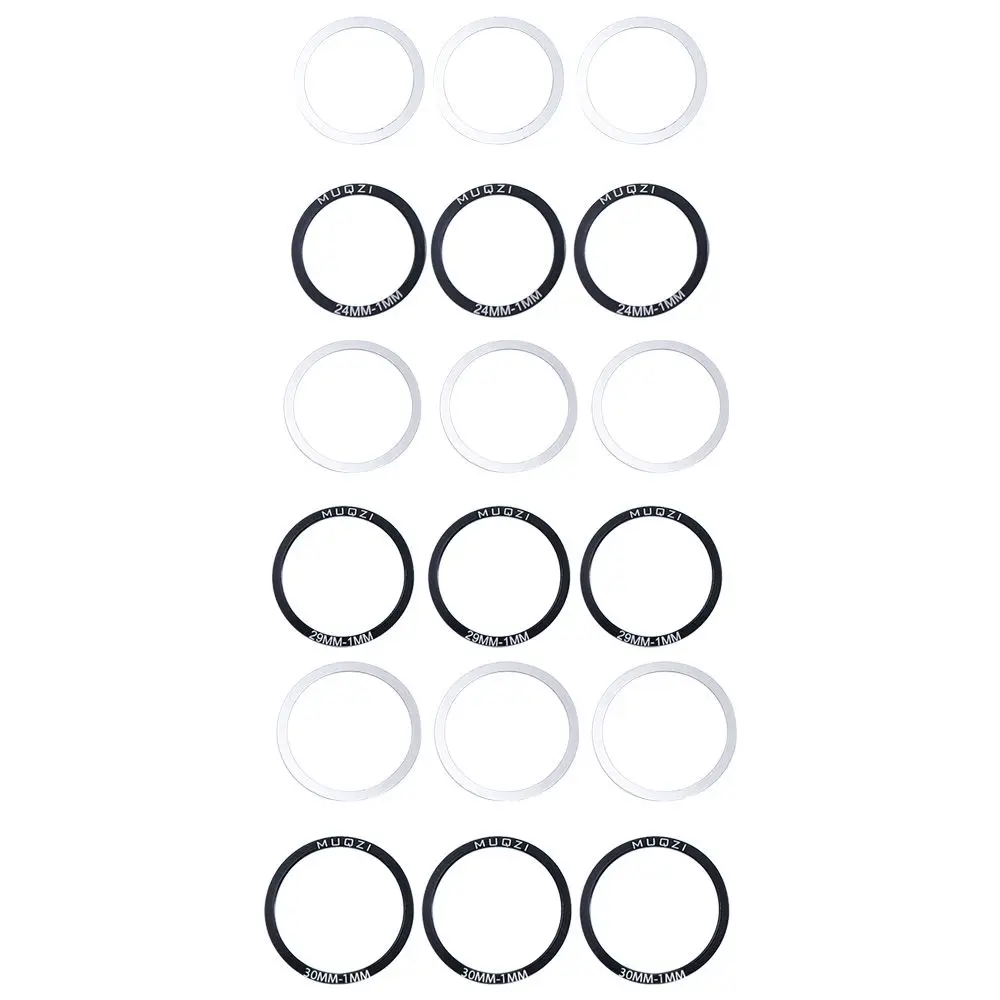 Cycling Part Bicycle Axle Washer Crankset Bottom Spacer Bottom Bracket Steel Spacer Crankset Washer Bike Bracket