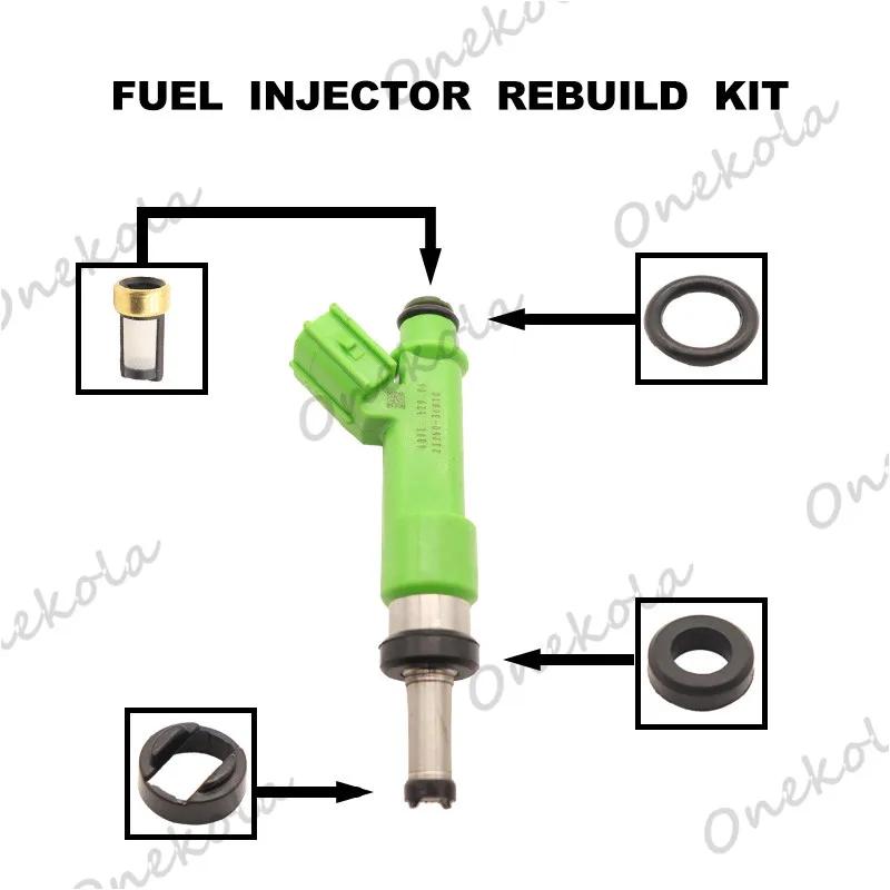 

Fuel Injector repair kit Orings Filters for 2009-2019 Toyota Lexus 2.5 2.7 23250-36010 23209-36010