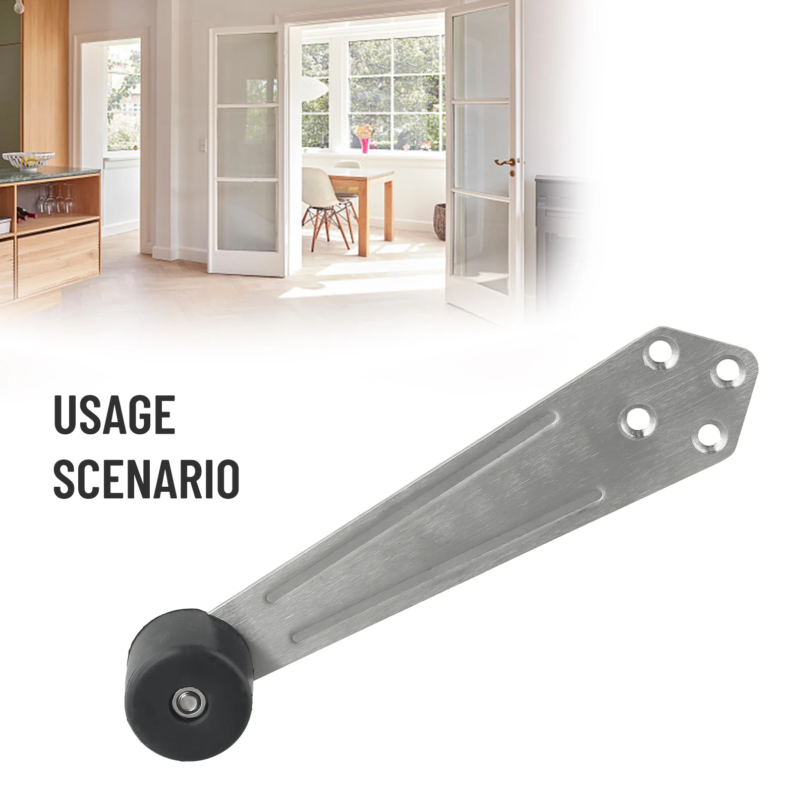 er Door Stop Mute 90 Degree Prevent Colliding Wall With Screws Limiter Top Stopper For Wooden Door