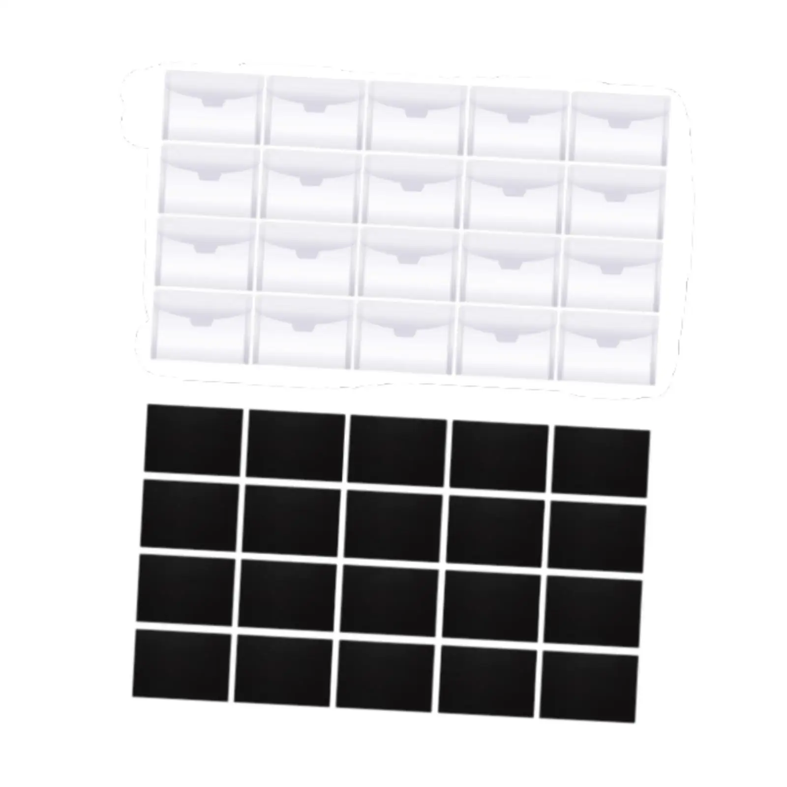 Magnet Sheets Folder Bags Set Stamps Organizer High Transparency Template Stickers Cover for Paintings Storage Cutting Dies