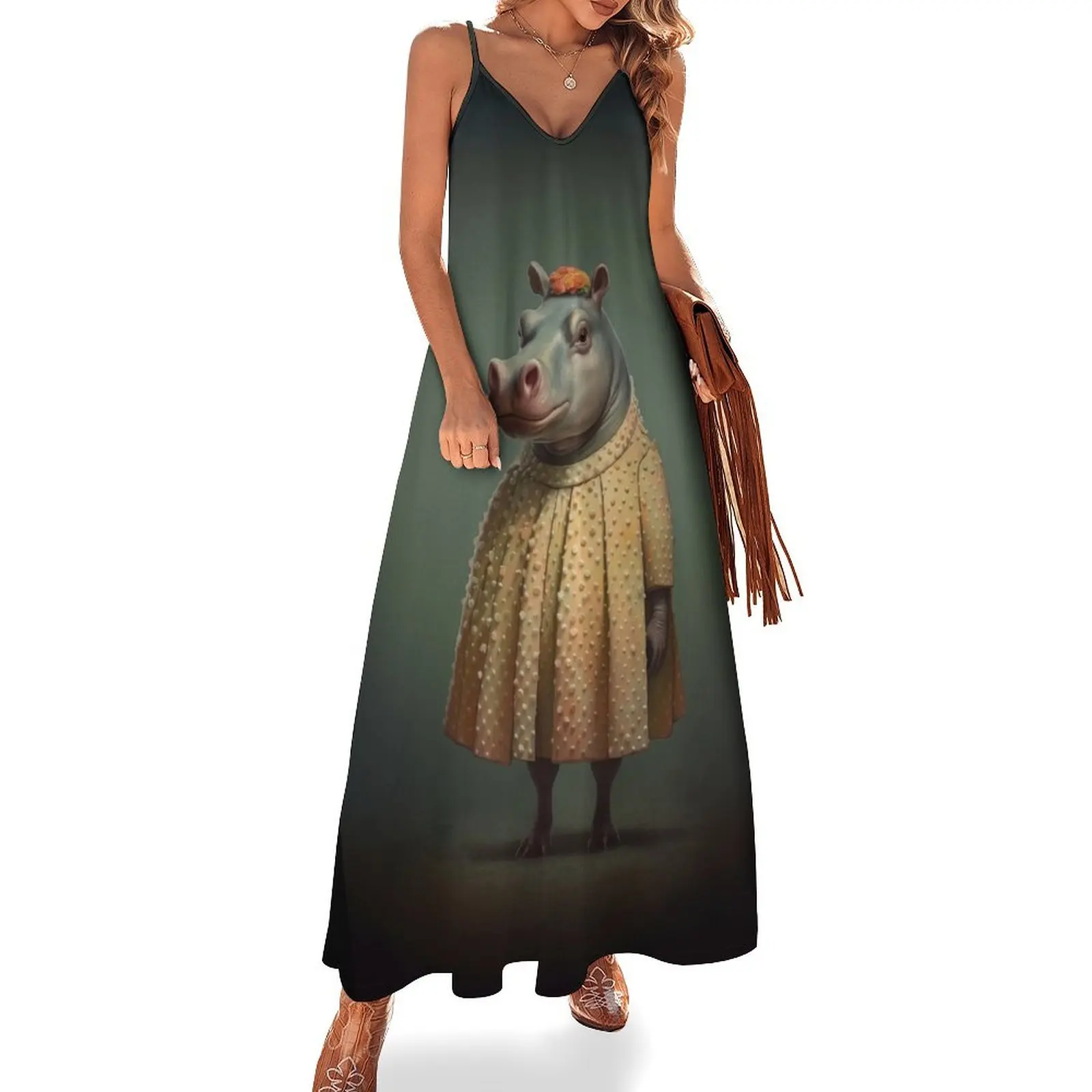 

Veritably Vintage Sleeveless Dress evening dress ladies Dress women chic and elegant evening