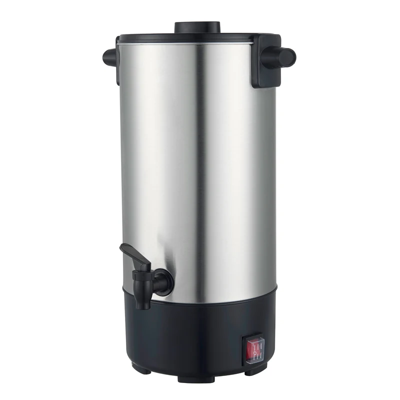 Stainless Steel 8L Fast Brew Coffee Urn 110V 220V Electric Hot Coffee Urn 1000W Tea Beverage Dispenser For Shop