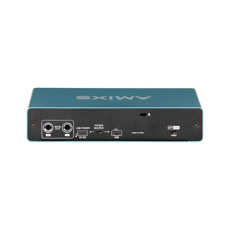 AMIXS UC42 Audio Interface for Recording Computer Free Drive USB