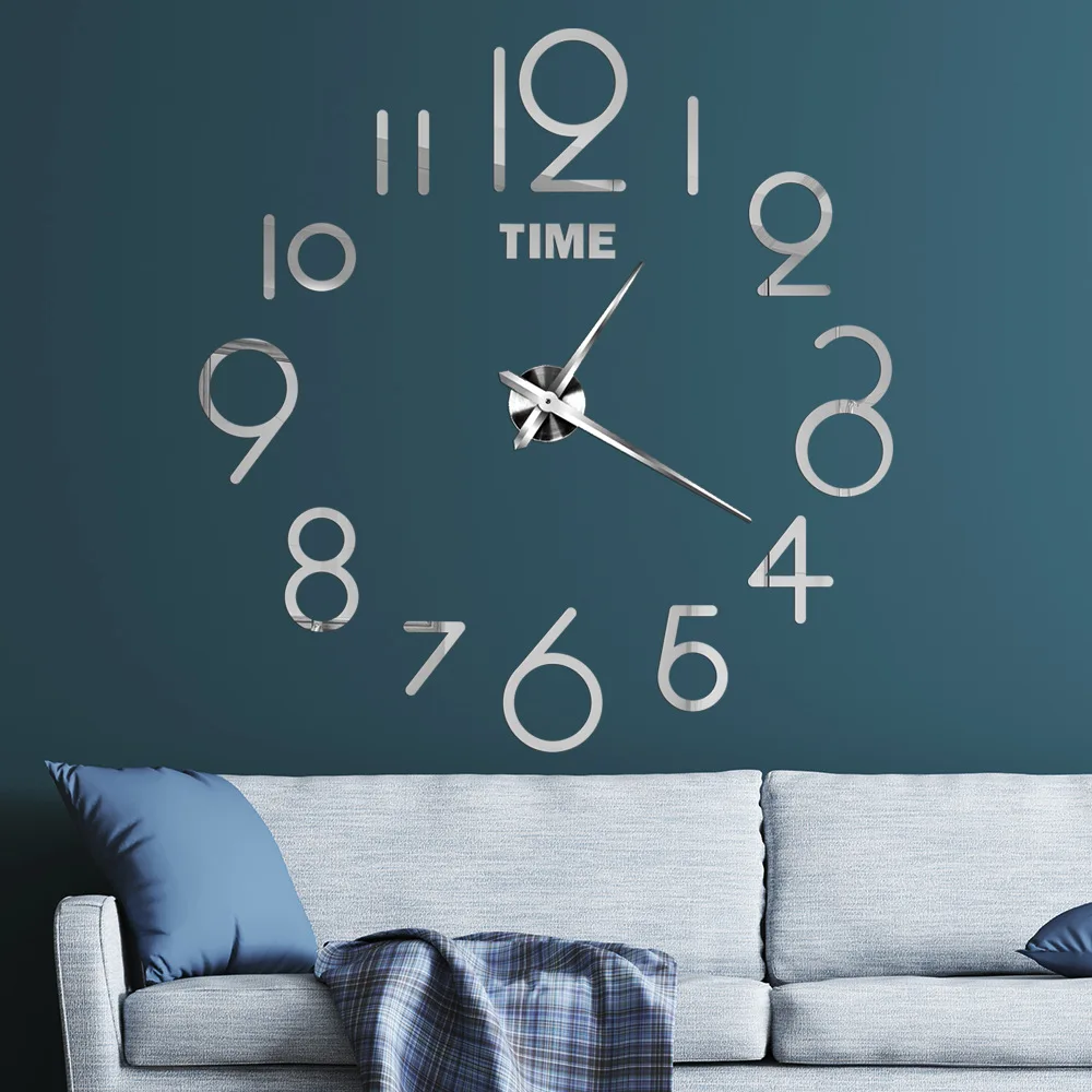 Reloj de pared saatrtive grande 3d para cocina, Relojes de pared saatrous  Vintage, muebles gigantes, paredes saatre, Exsuryse - AliExpress