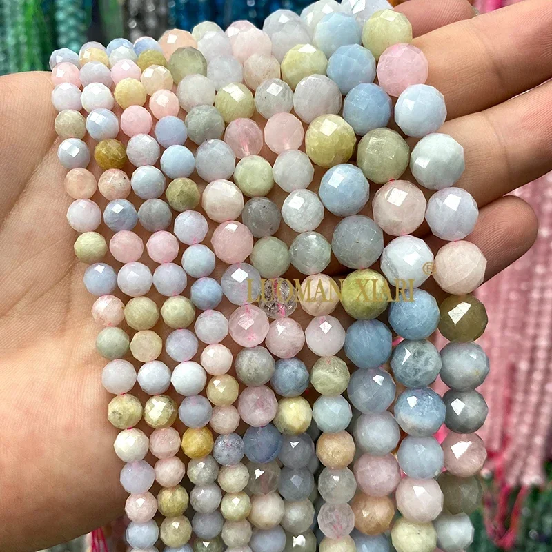 Cuentas De Piedras Preciosas Naturales Redondas Genuinas De Grado De