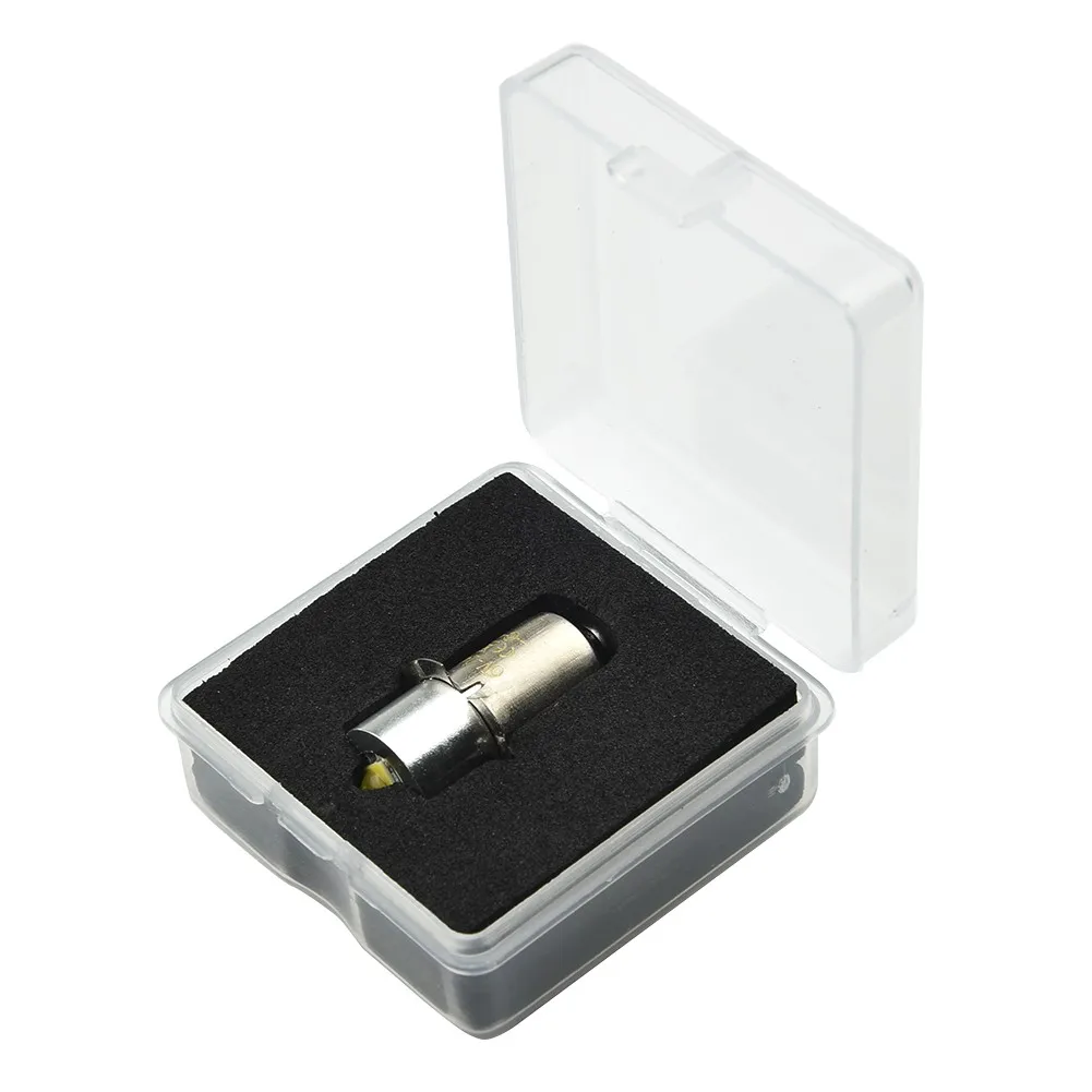 Flashlight Torch Bulb Led Flashlight Bulb Replacement 300 LM 3W 5-30V Ceramic Lamp Holder High Bright P13.5S Useful
