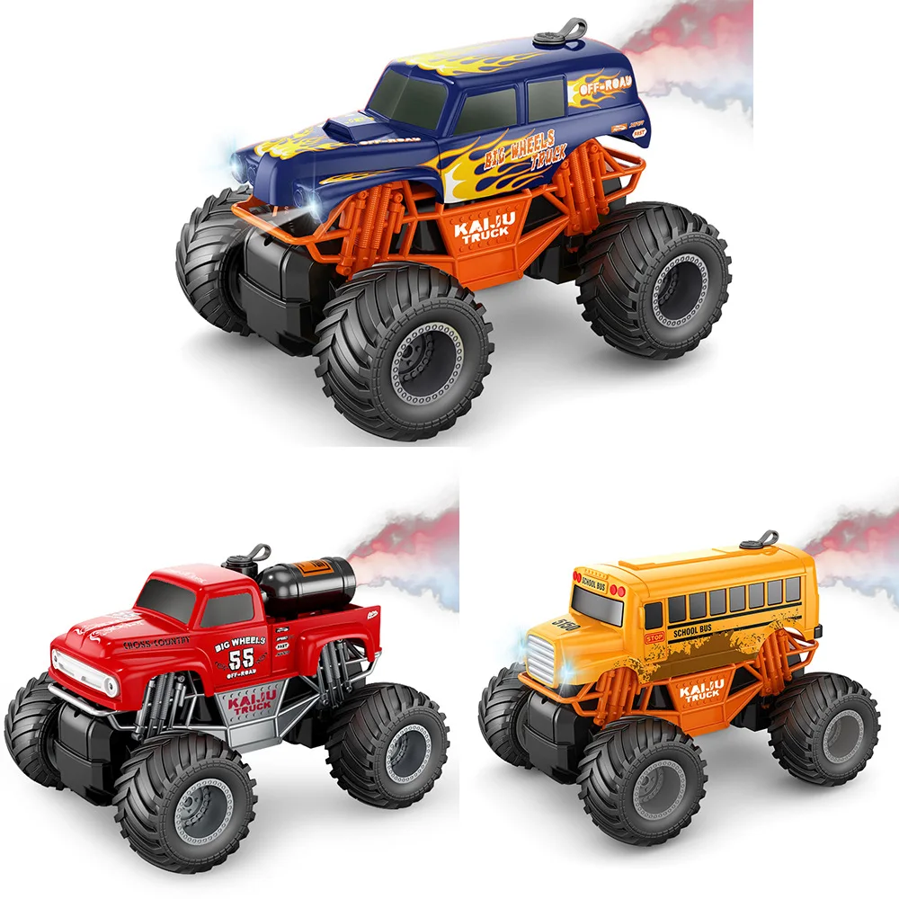 40mHz Remote Control Stunt Spray Offroad Vehicle RC Monster Rock