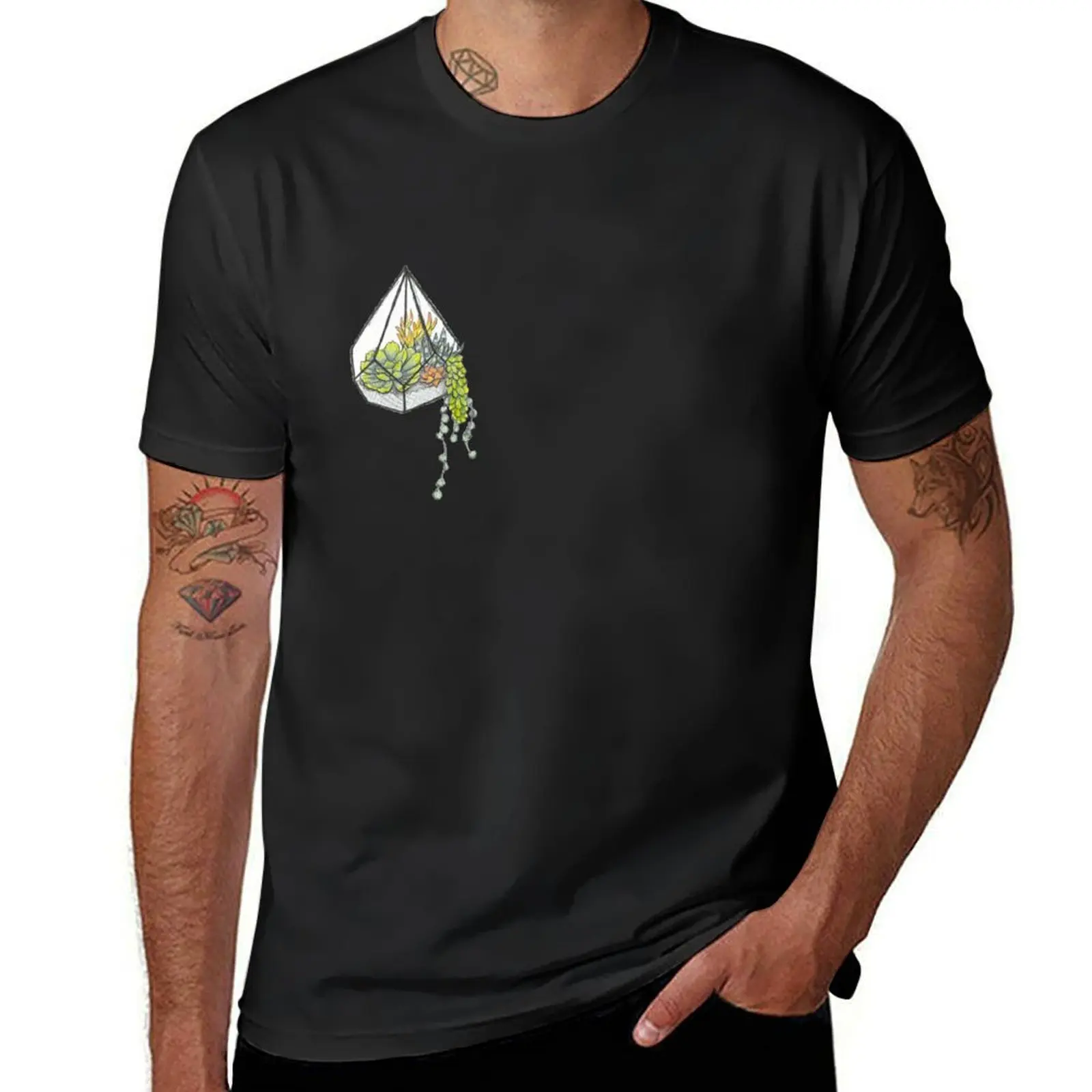 

Hanging Terrarium T-Shirt Aesthetic clothing plus size tops men clothings
