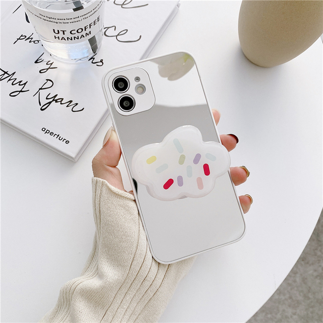 Bear Mobile Phone Holder Griptok Support for IPhone 12 11 Pro Max XR Samsung Grip Tok Folding Handband Finger Stand