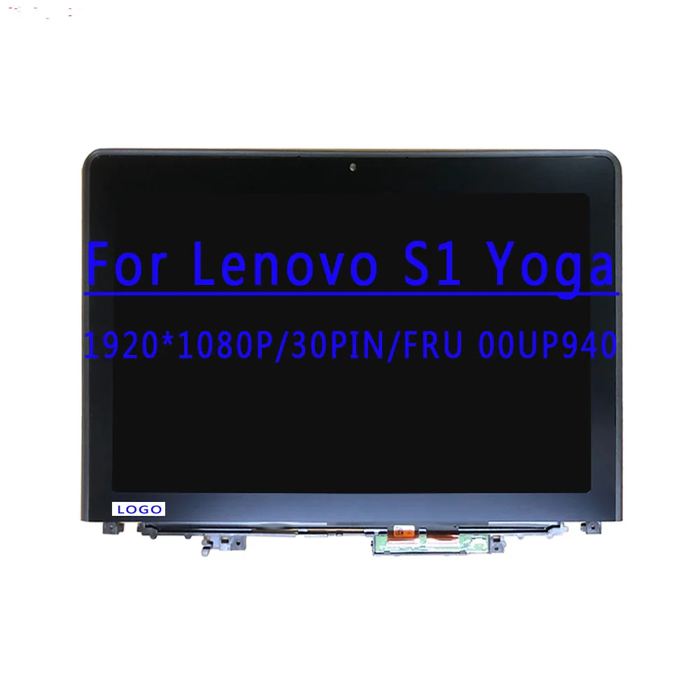 

FRU 00HN899 01AW194 00UP940 SU8E-12H02AU-01X P/N SD10G56699 12.5 inch 1920x1080 FHD 30PINS EDP LCD Assembly For Lenovo S1 YOGA