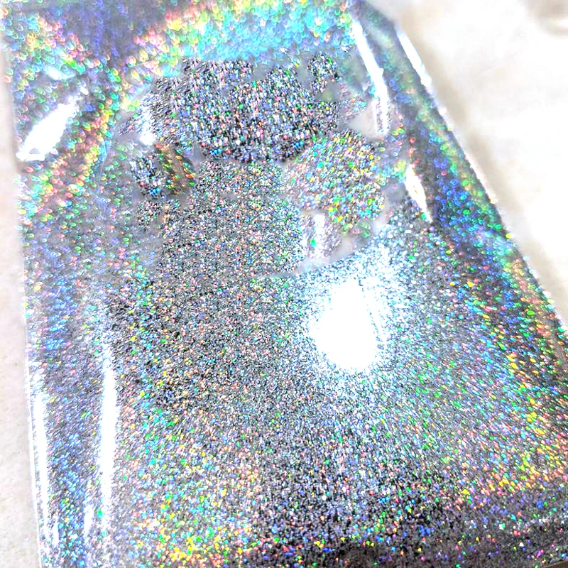 Nail Glitter Powder 0.2 1/128 Multi-color Holographic Mirror Glitter For Nail Art 50 Grams Holo Ultra Fine Nail Glitter Powder