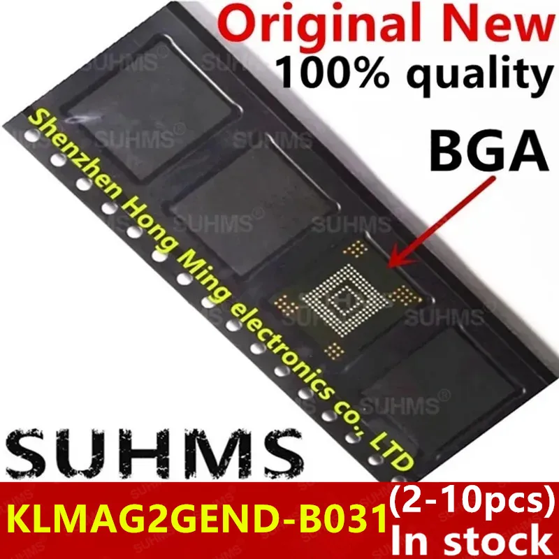 

(2-10 шт.) 100% новая Флешка KLMAG2GEND B031 BGA