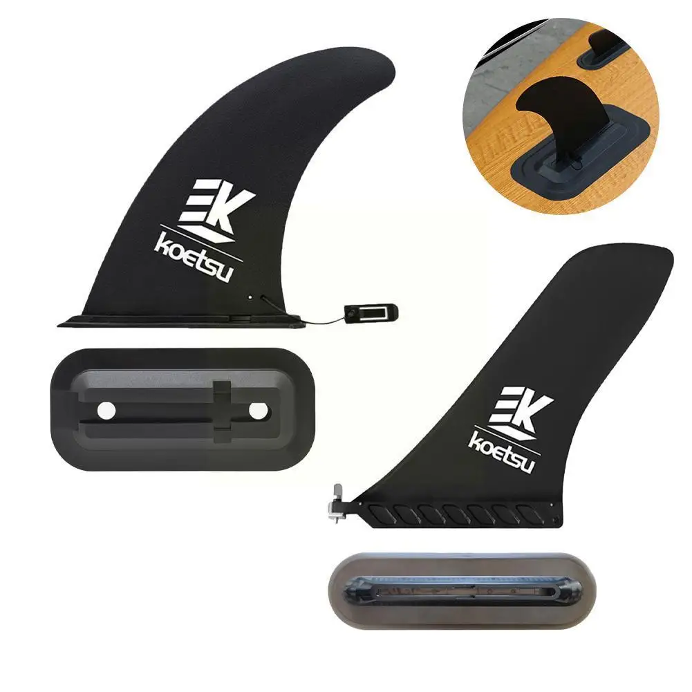 

9/11 Inch Surf Water Wave Fin SUP Accessories Stablizer Up Slide-in Fin Board Side Fin Surfboard Stand Paddle U4M9