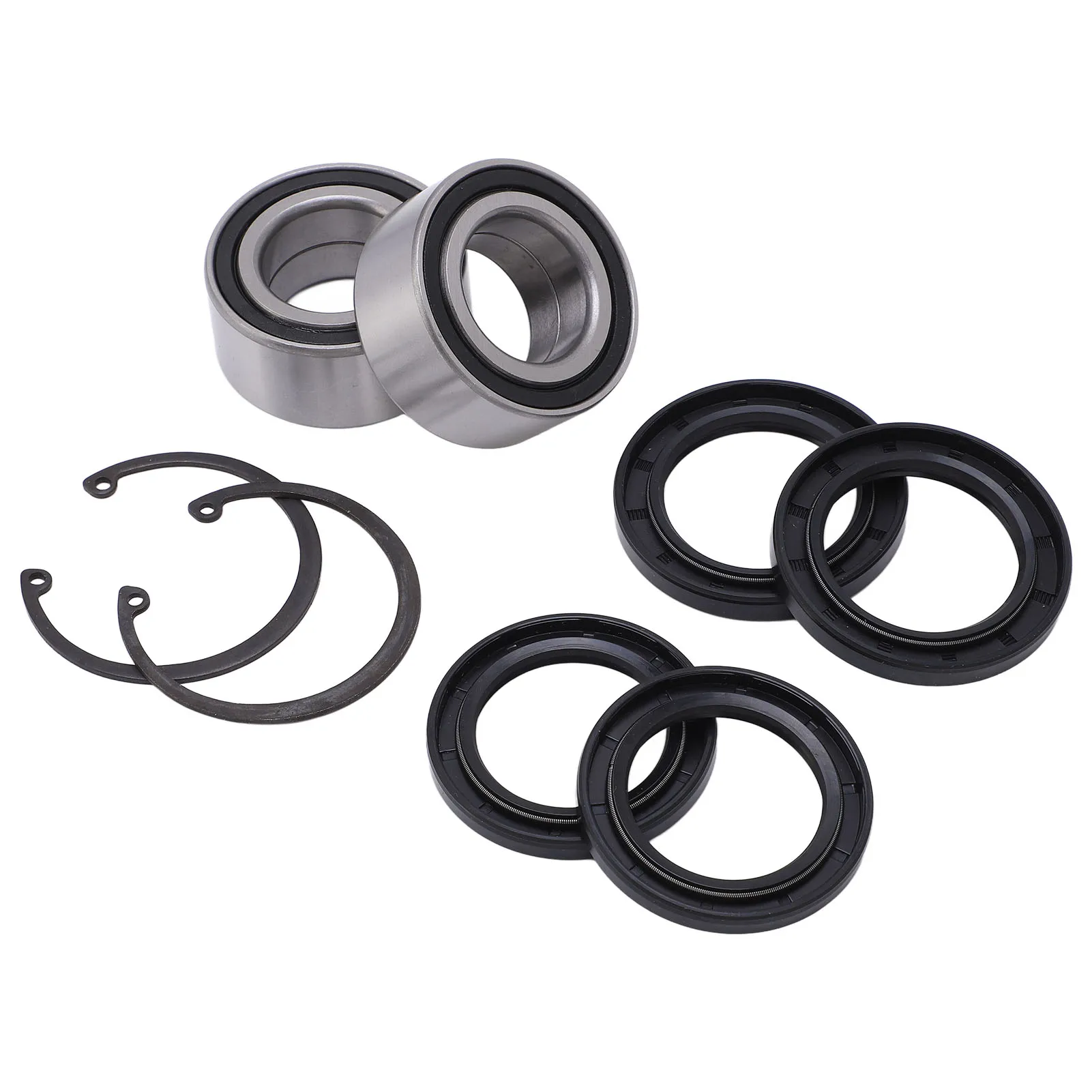 Wheel Bearing Set Steel Wheel Bearing 91051 HA7 651 Sturdy Easy Installation High Strength Rubber Durable with Circlips for ATV