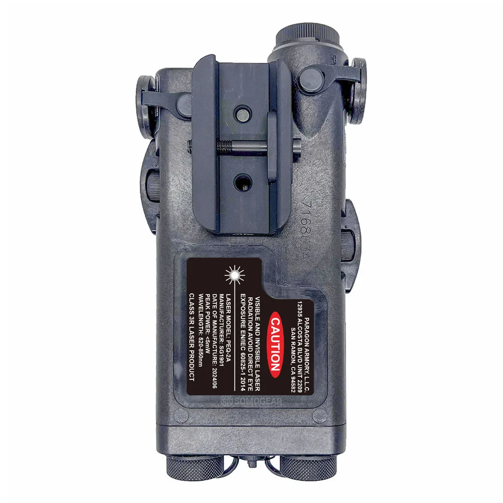 PEQ-2 SOMOGEAR製 緑レーザー SomoGear PEQ-2A Retro Build IR Laser Illuminator