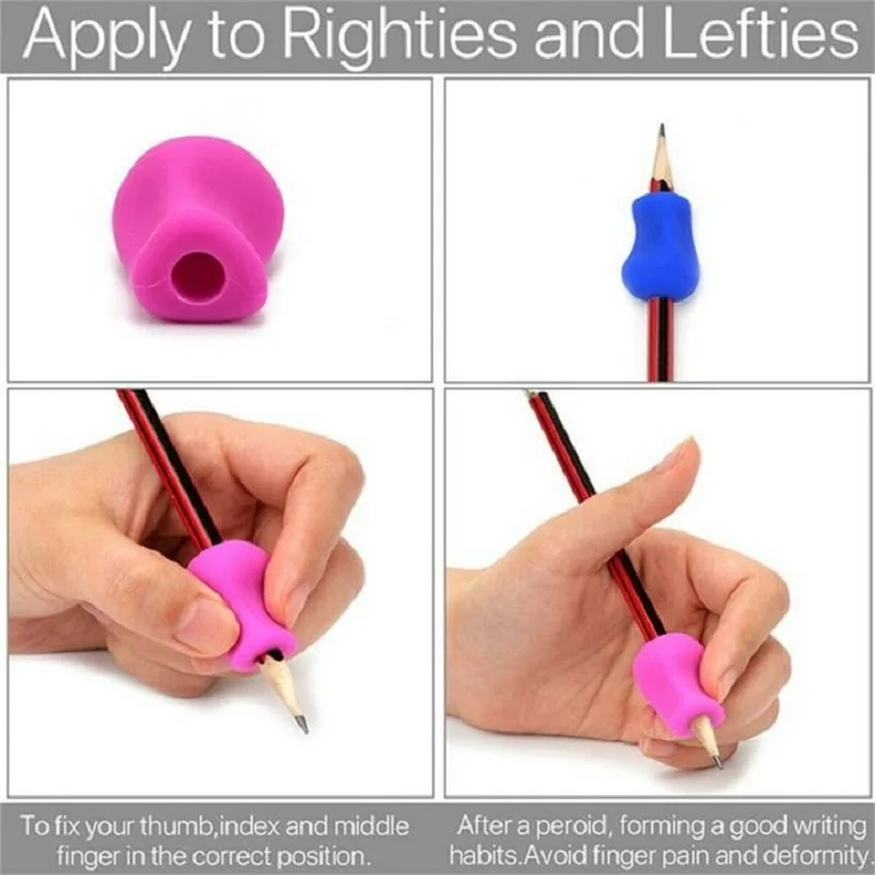 5-10pcs Pencils Gripers for Kids Handwriting Posture Correction Training Writing for Aids Toddler Preschoolers Students Children 3
