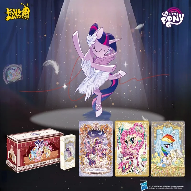 My Little Pony Card Friendship Forever Star Pack Gorgeous Gilded Princess Collectible Card Toys Gifts