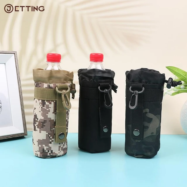 1pc Multifunktions Flasche Pouch Taktische Molle Wasser Flasche Tasche  Halter Outdoor Reise Camping Wandern Jagd Wasser Flasche Träger - AliExpress