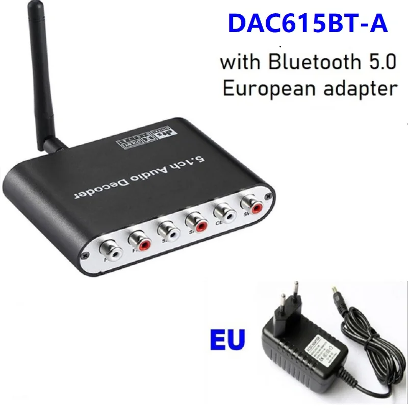 Audio Converter Adapter Audio Converter Audio Decoder Audio Converter Amplifier Digital 5.1 EU Audio Decoder Dolby DTS/AC3 Audio Converter Gear LPCM To 5.1 Analog Sound Adapter Amplifier Converter