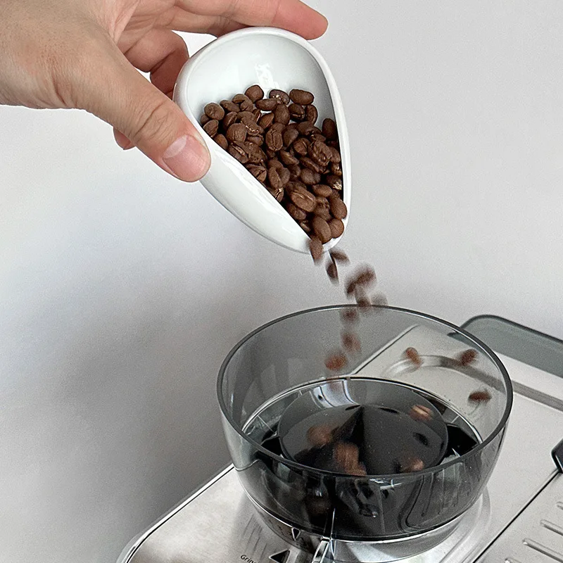 Coffee Accessories Coffee Powder Dish Beans Dose Trays Espresso Dosing Cup Wooden/High Temperature Ceramics Dosing Vessel Portable Espresso Grinder