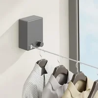 Retractable Clothesline Stainless Seel Pull-Out Clothes-Drying Machine Rope Space-Saving Clothes Drying Rack For Household 1