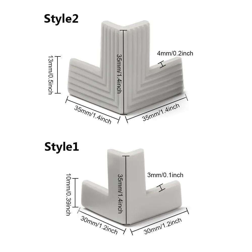Silicone Table Corner Protector 4Pcs for Kids