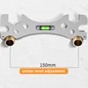 Special Wrench Tools with Level Shower Faucet Installation Bathroom Multifunctional Level Wrench Ruler Distance Measuring Tool 3