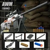 Gun for Kids AWM 98K Soft Bullet Shell Throwing Toy Gun Rifle Sniper Manual Toy Weapons Shooting Games Child Boys Birthday Gifts 5
