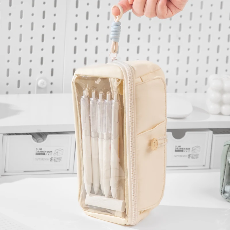 Multi-functional Large Capacity Pencil Bag Multi-layer Girls School Cases for Students Stationery Holder Bags Pen Case Supplies