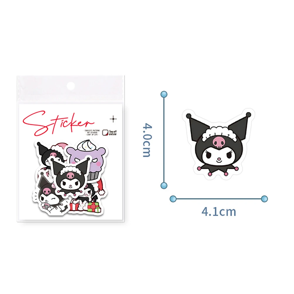 ستيكرات شخصية كورومي (Kuromi) اللطيفة - مقاومة للم...