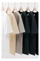 2025 été hommes femmes pur coton broderie T-Shirt à manches courtes t-shirts Simple solide poche marque de mode décontracté hauts 4