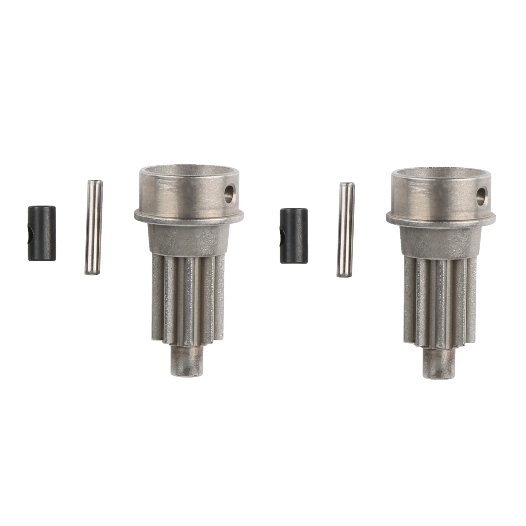 

2 шт. стальной металлический передний привод входного входа привода 8257 для Traxxas TRX-4 TRX4 1/10 обновленные детали для радиоуправляемого гусеничного автомобиля