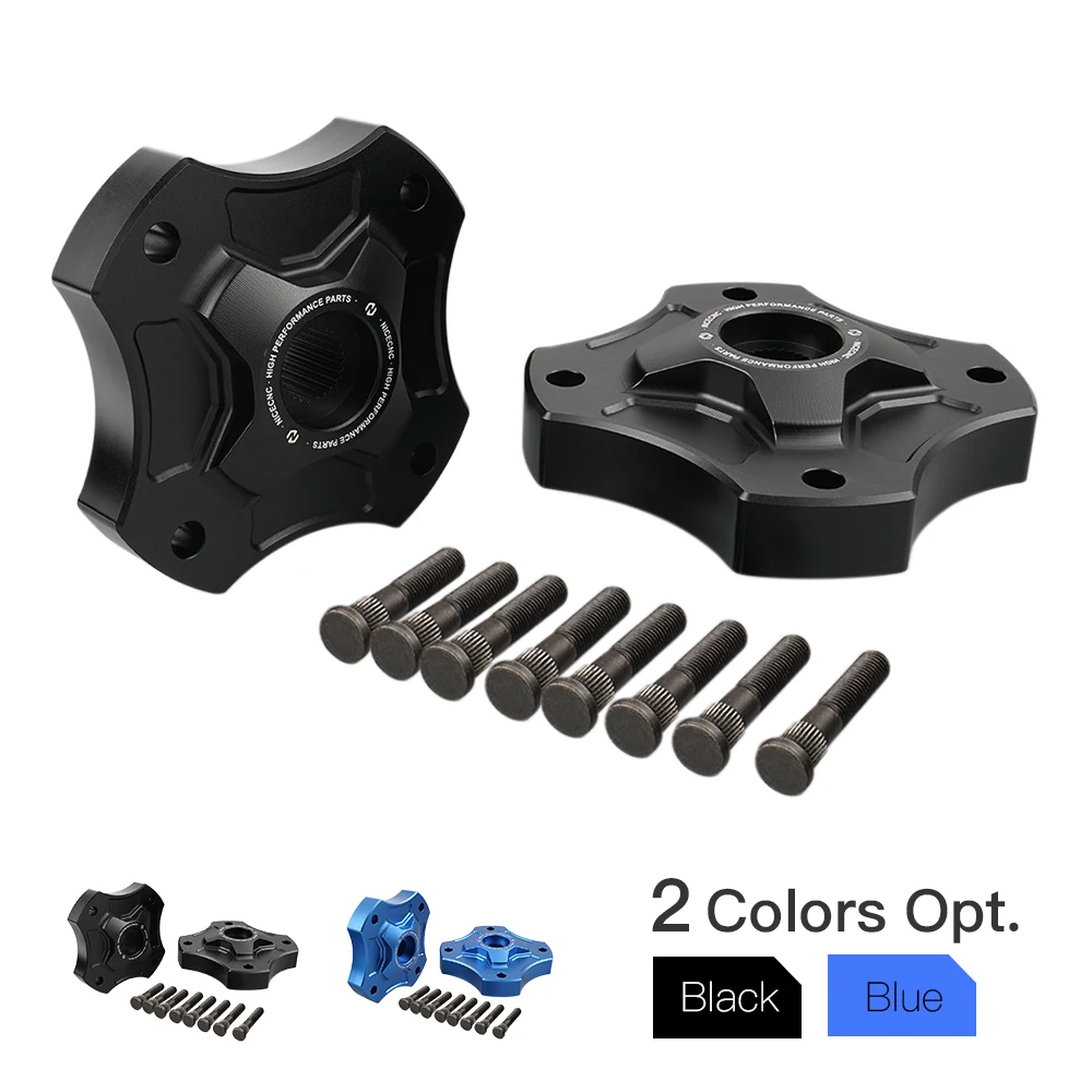 Nicecnc Pair Front Or Rear Wheel Hub Protection Cover Guard For Polaris