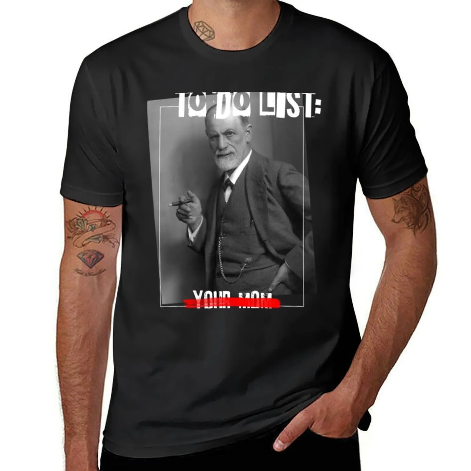 To Do List Your Mom Sigmun T-Shirt summer tops plain blacks Aesthetic clothing t shirts for men graphic