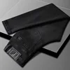 Black Gray Jeans Men's Thick Autumn 2024 New Denim Clothing Casual Stretch Slim High-End Fashion Brand Trousers 5