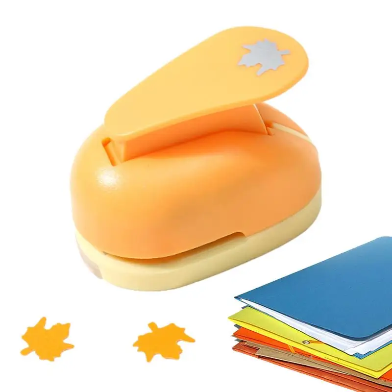 

Paper Hole Punch Mini Portable Cartoon Shapes Paper Puncher Single Hole Handheld Lever Punch For Greeting Cards Kids Arts DIY