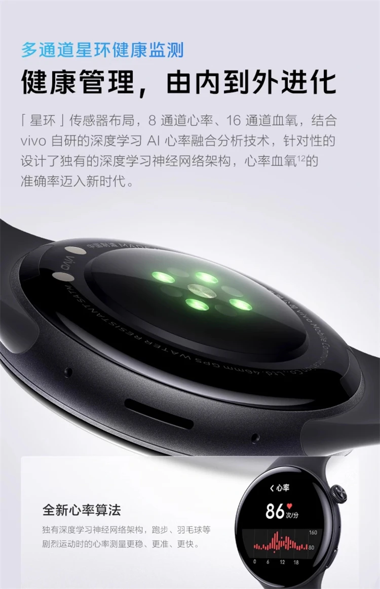 Original VIVO Watch eSIM smartwatch Gearbest