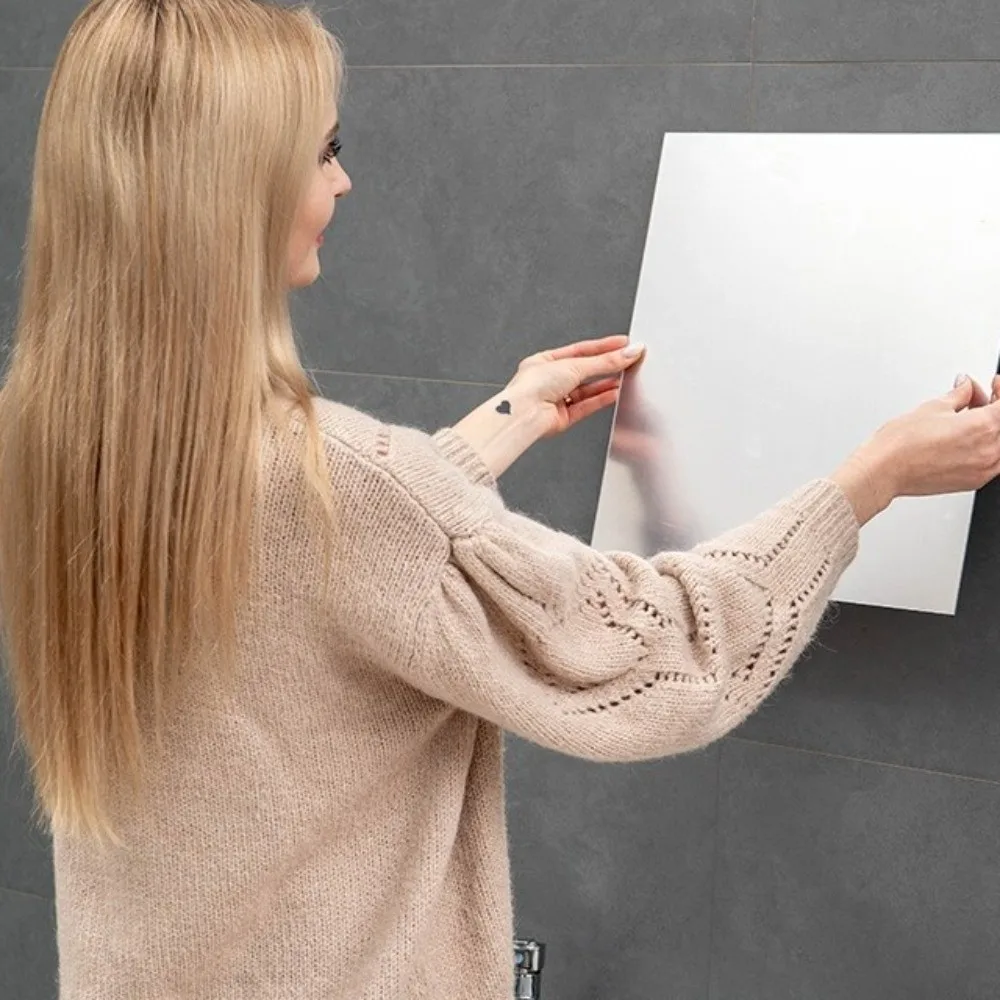 Acrylic Self Adhesive Mirror Sheet Shatterproof DIY